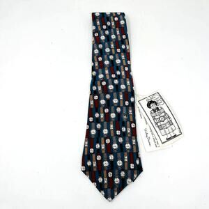 NEW! Vicky Davis Anyone Have the Time? Tie Teal Brown